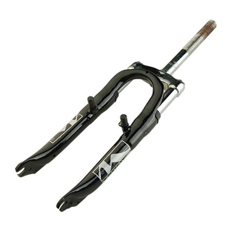 FOURCHE VTT 20 SUSPENDUE NOIRE FILETEE 1 V BRAKE A TASSEAUX