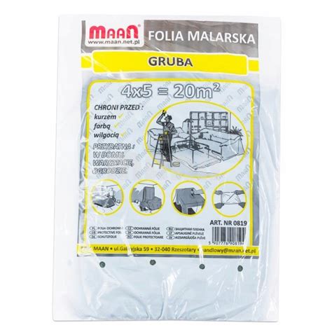 Folia Malarska Ochronna Budowlana X M Gruba Cena Opinie