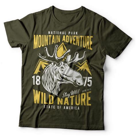 Wild Nature Tshirt Design For Sale Buy T Shirt Designs
