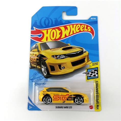Машинка Mattel Hot Wheels 2021 C4982 Subaru Wrx Sti Yellow купить с доставкой по выгодным
