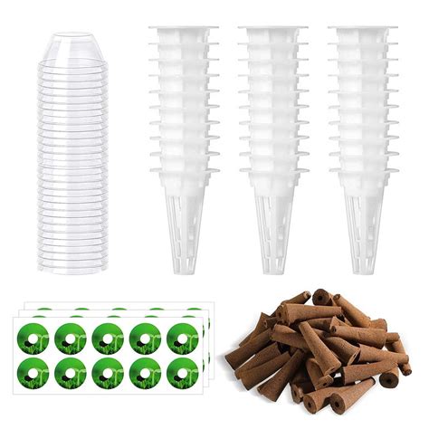 Wirlsweal Hydroponic Growing Kit Indoor Garden Starter Kit 120pcs