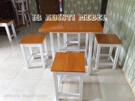 Meja Kursi Cafe Minimalis Lazada Indonesia