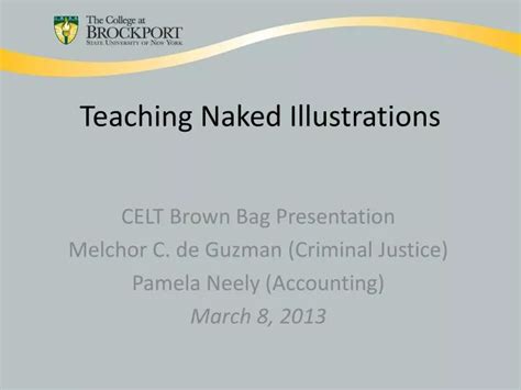 PPT Teaching Naked Illustrations PowerPoint Presentation Free