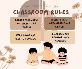 Classroom Rules Nude Style By Britney Biscoe TPT