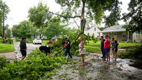 See the rainfall totals, hail reports after Monday's derecho in Iowa