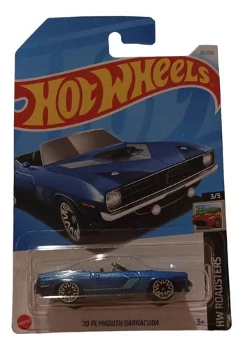 Hot Wheels Plymouth Barracuda Hw Roadsters Mattel Cuotas Sin Inter S