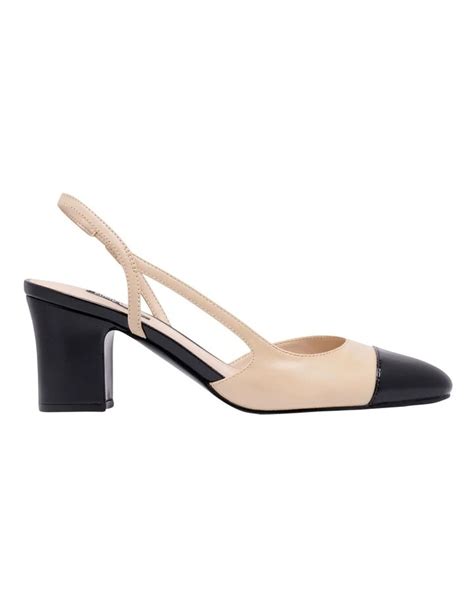 Nine West Lacros Slingback Pump In Nude MYER