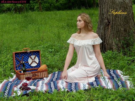 Stephanie Teen Lingerie Model Outdoor Photo Shoot Set For Silk And Satin Rescue Vintage