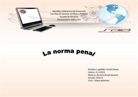 Mapa Mental La Norma Penal Ppt