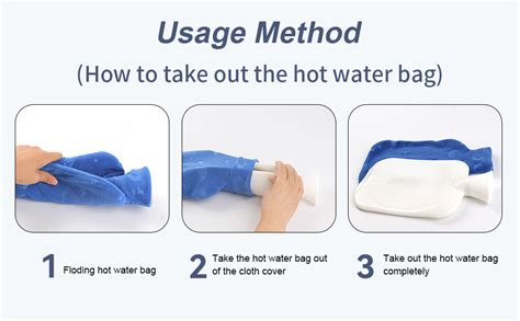 Amazon DICEVER Hot Water Bottle With Soft Cover L Hot Water Bag For Menstrual Cramps