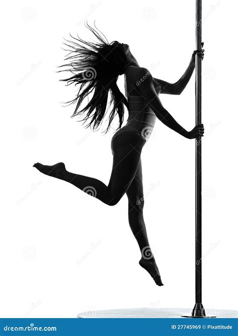 Pole Dancer Man With Bare Naked Body Torso Pole Dancing Guy Makes Figure On Pole Guy Hanging
