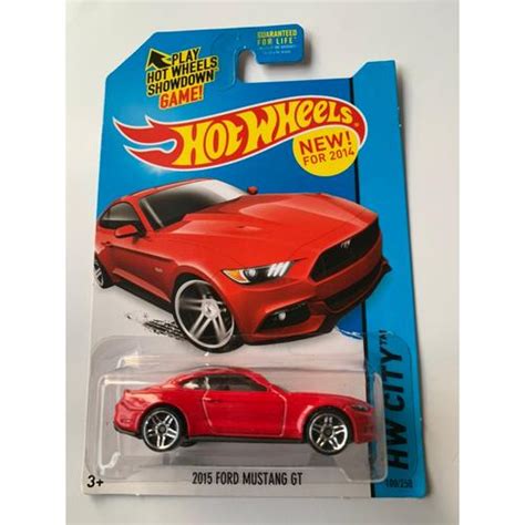 Jual HOTWHEELS HOT WHEELS FORD MUSTANG GT HW CITY MUSCLE CAR LANGKA Kab Bekasi JURAGAN