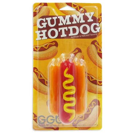 Ggb Giant Gummy Hot Dog In Blister Pk