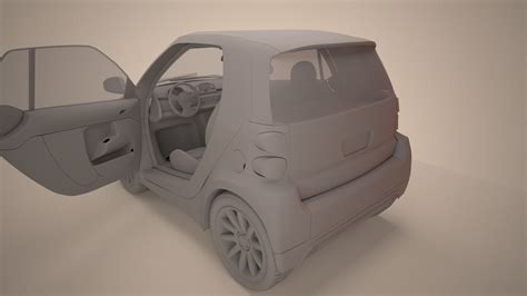 Smart Car Model - TurboSquid 1308543