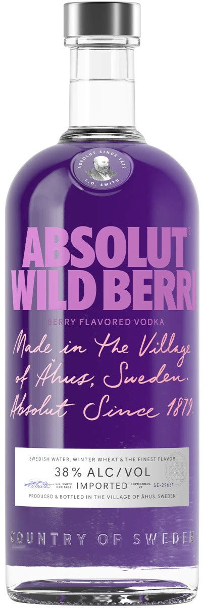 Absolut Wild Berri Vodka