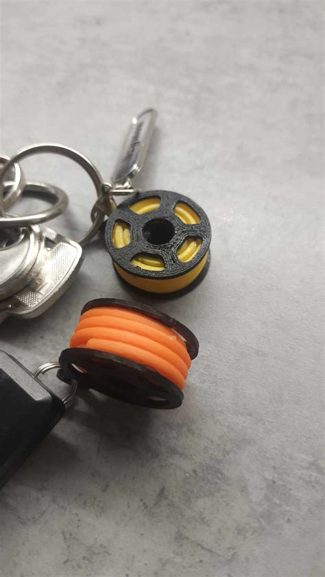 Filament Key Chain By Zdrapek Download Free Stl Model