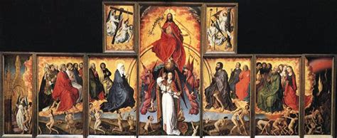 The Last Judgement 1445 1450 Rogier Van Der Weyden