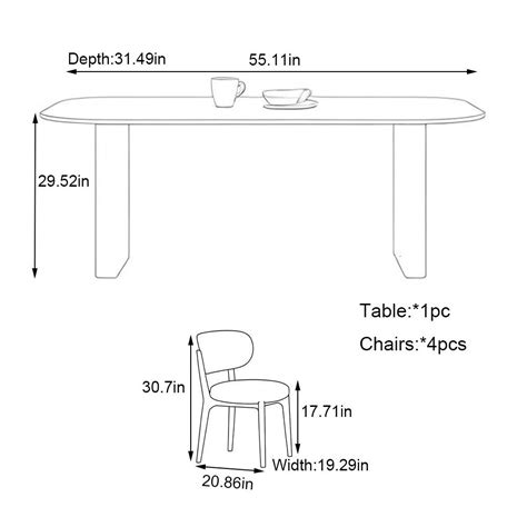 ASS Comfort Zone Rectangular Rock Plate Dining Table And Chair Set Wayfair