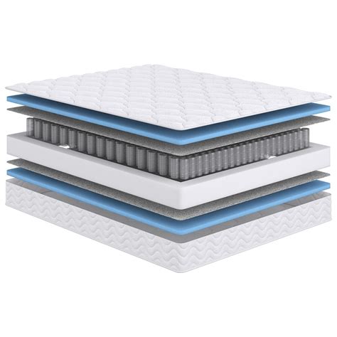 Матрас с независимым пружинным блоком односпальный 80х190 см Planet ...