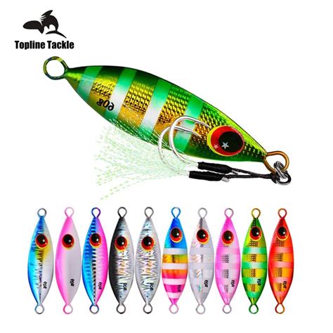 Inchiku Metal Slow Jig Fishing Hard Artificial Bionics Bait 30g 40g 60g