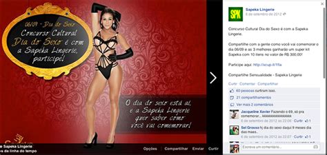 Campanha Dia Do Sexo Sapeka Lingerie On Behance