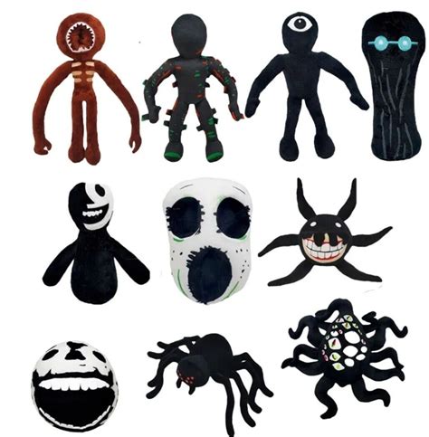 Doors Game Plush Doors Plush Toys Video Game Doors Eyes Seek Rush Halt