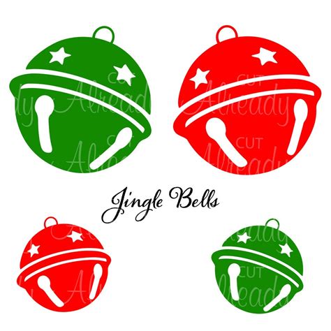 Jingle Bells Decal Jingle Bells Svg Christmas Svg Cut File