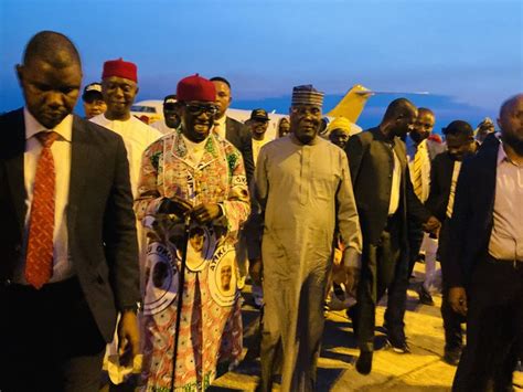 Atiku Arrives Asaba International Airport Ahead Of PDP Presidential