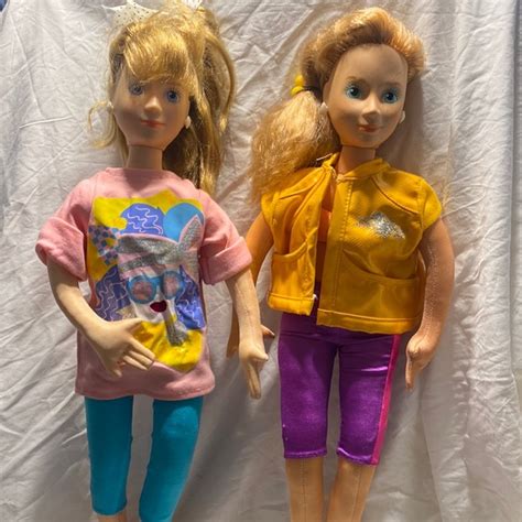 Mattel Toys Vtg Mattel Hot Looks 2 Fashion Doll Toy Mimi Blonde 986 Two Dolls Poshmark