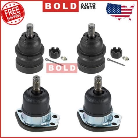 Moog Front Upper Lower Ball Joints Kit Set 4pcs For Buick Cadillac Chevrolet Rwd Ebay