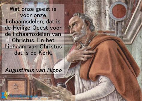 Maandagcitaat 23 Heilige Geest Geest Augustinus Van Hippo