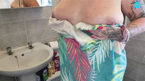 Cleaning The Bathroom With My Tits Out Xhamster