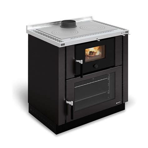 Отопительно-варочная печь La Nordica Verona black - Печи и камины