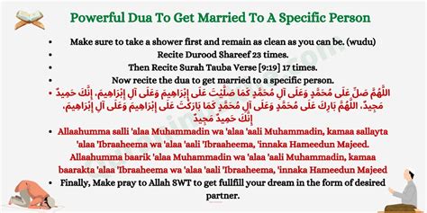 Powerful Dua To Get Married To A Specific Person Quraninuskhe