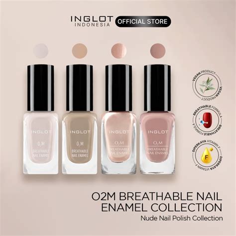 Jual Inglot Nude Nail Polish Collection Kutek Halal Warna Nude O M Ml Di Seller Yama