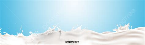 Milk Splash Blue Background Milk Splash Effect Background Image And