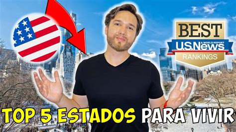 LOS 5 MEJORES ESTADOS PARA VIVIR EN ESTADOS UNIDOS EN 2023 YouTube