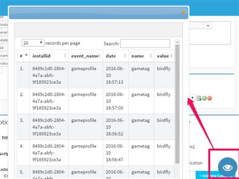 Tabular Report Dbface Documentation