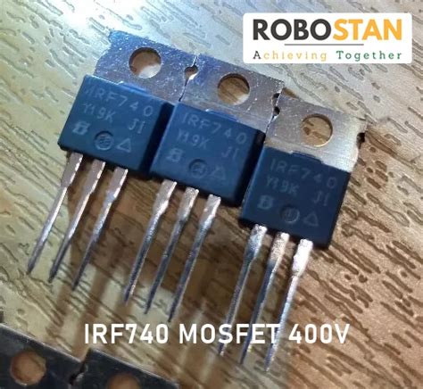 Buy IRF740 MOSFET 400V Online in Pakistan | Robostan.pk