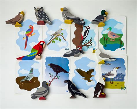 Деревянные игрушки «Дикие птицы» | surdo.su