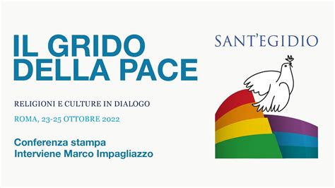 Presentazione Dell Incontro Internazionale Di Preghiera Per La Pace