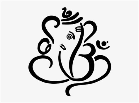 ganesh image  black  white  png  pngkit