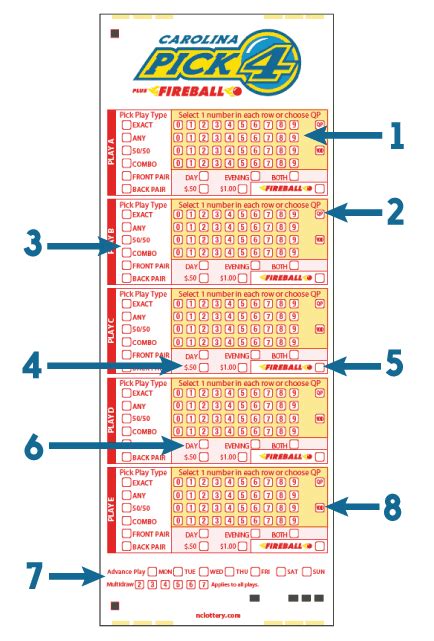 Pick 4 How To Play Nc Education Lottery