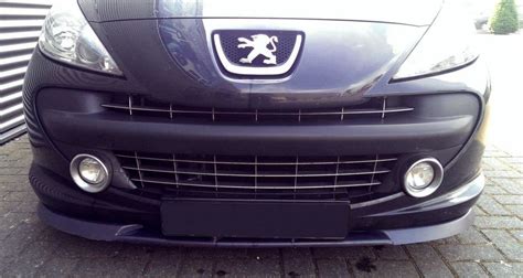 Front Splitter Peugeot Preface Model Gloss Black Our Offer