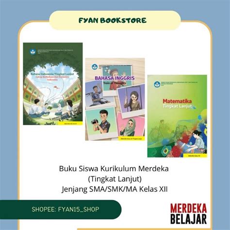 Jual Fyan Book Store Buku Siswa Tingkat Lanjut Kelas Xii Sma Ma