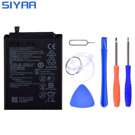 Original HB405979ECW HB356687ECW Battery For Huawei Nova CAZ AL10 2