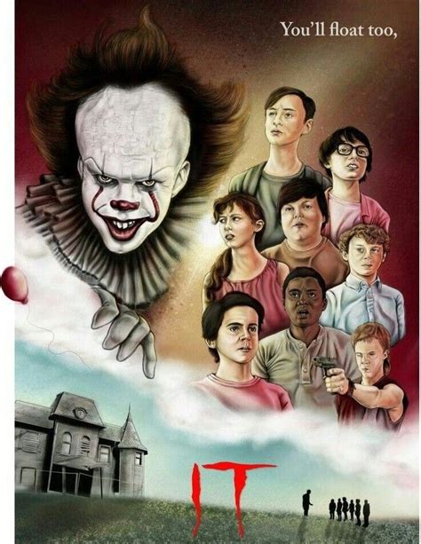 Stephen King Es Horror Movie Art Horror Movie Posters Stephen