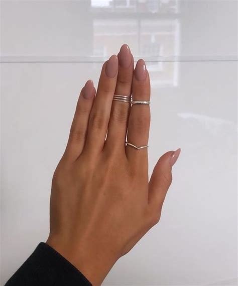 Classy Nude Nails Neutral Nails Nail Colors Chic Nails