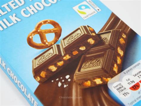 Lidl Fin Carr Salted Pretzel Milk Chocolate Review G