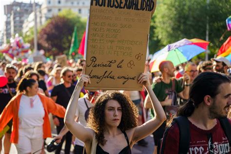 Granada, Spain. June 26, 2023. Diversity of people at LGBTQ Pride